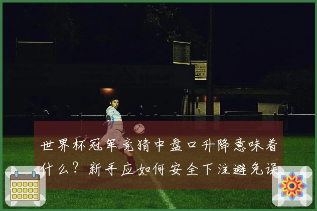世界杯冠军竞猜中盘口升降意味着什么？新手应如何安全下注避免误区