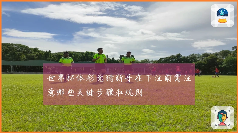 世界杯体彩竞猜新手在下注前需注意哪些关键步骤和规则